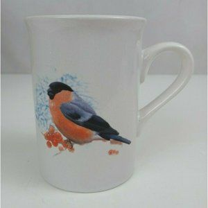 Bay Island Ceramic Coffee Cup Mug With Beautiful Bullfinch Design